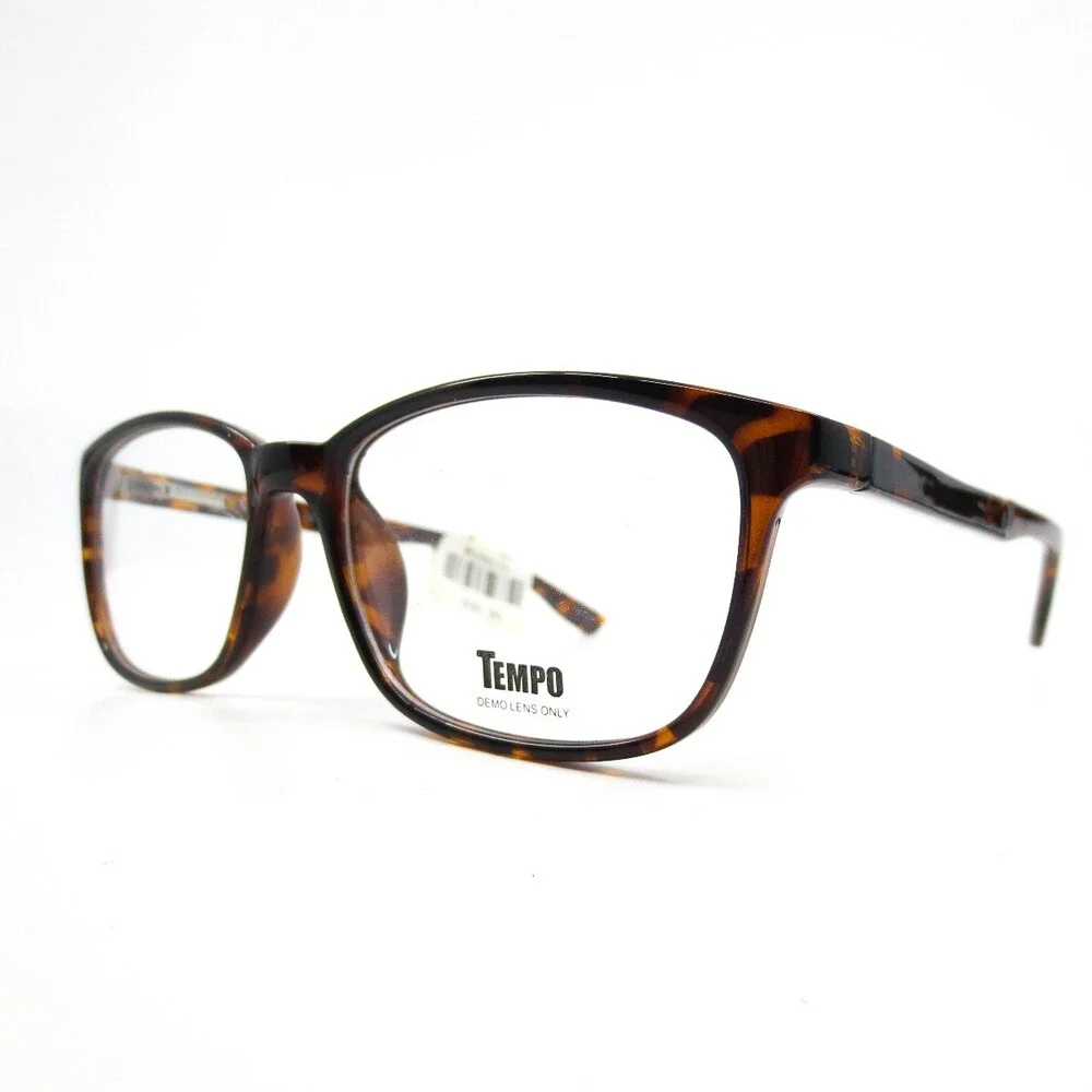 tempo MP 5109 to brown tortoise Rectangular Eyeglasses Frames 52[]17 140 mm